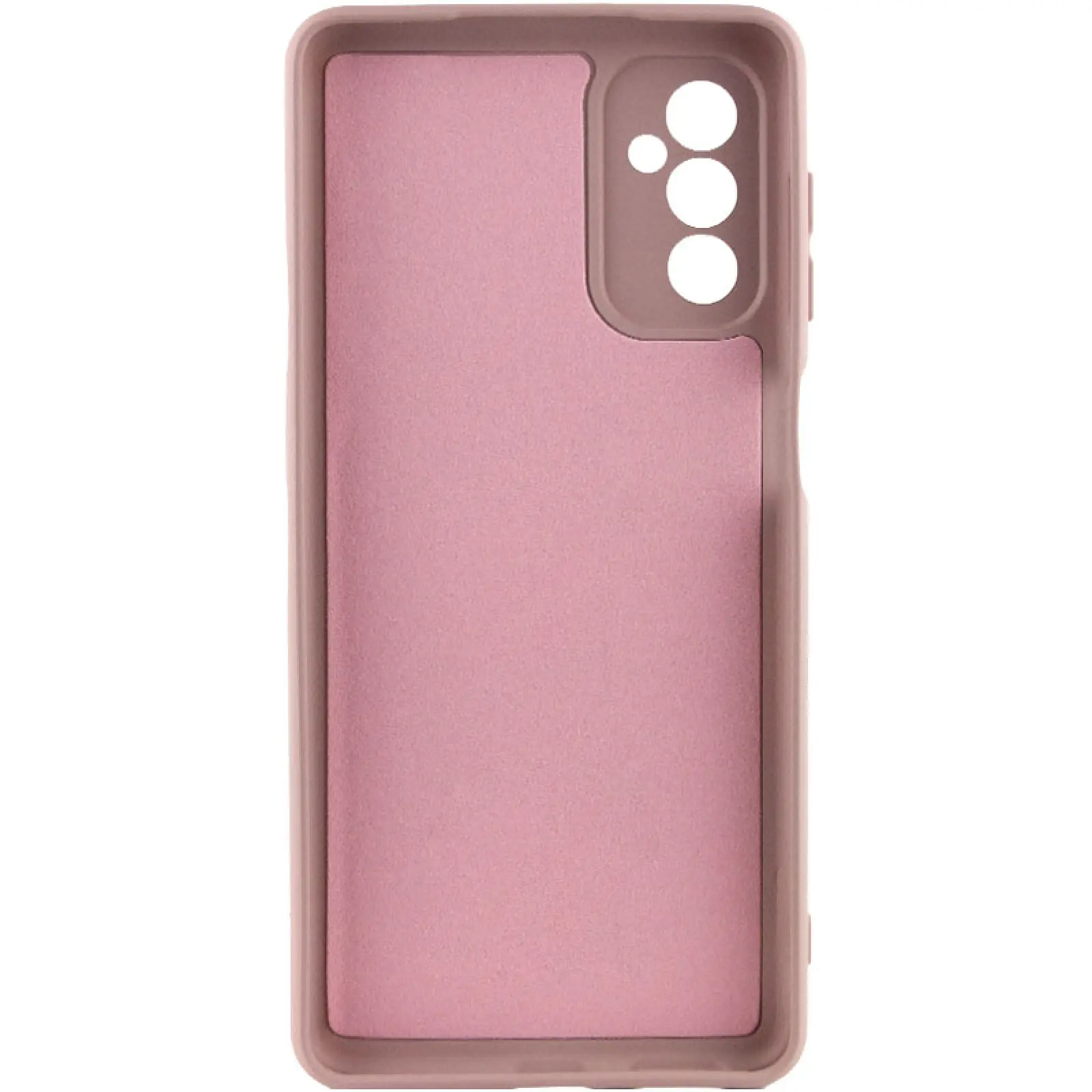 Case TPU GETMAN Liquid Silk Full Camera for Samsung Galaxy A54 5G, Pink / Pink Sand 1, TPU