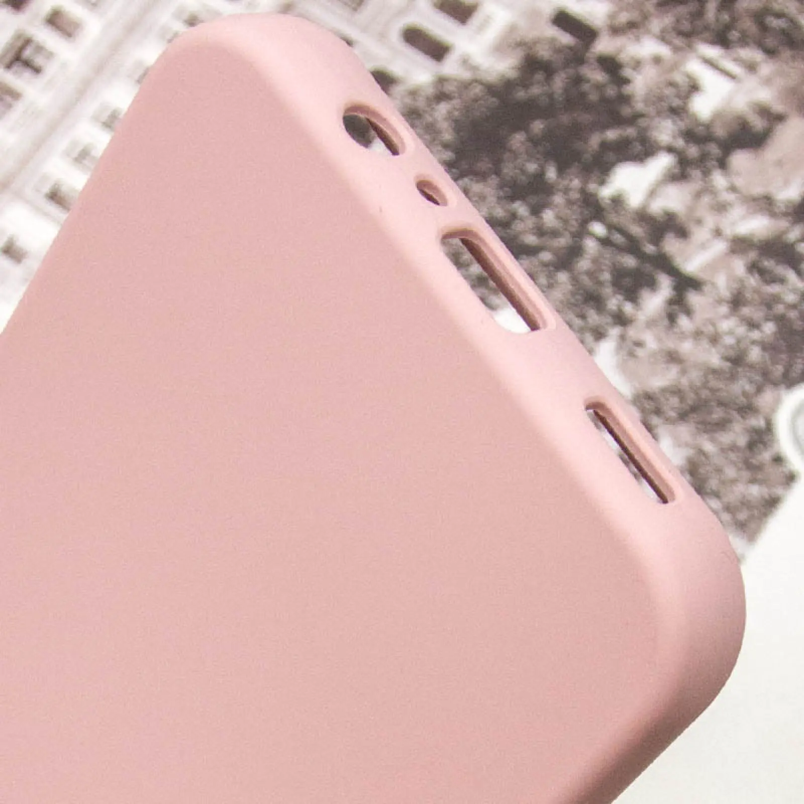 Case TPU GETMAN Liquid Silk Full Camera for Samsung Galaxy A54 5G, Pink / Pink Sand 6, TPU