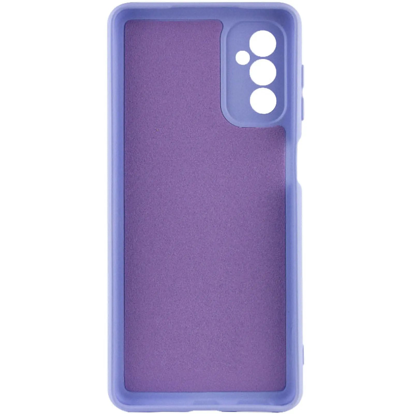 Case TPU GETMAN Liquid Silk Full Camera for Samsung Galaxy A54 5G, Lilac / Dasheen 1, TPU