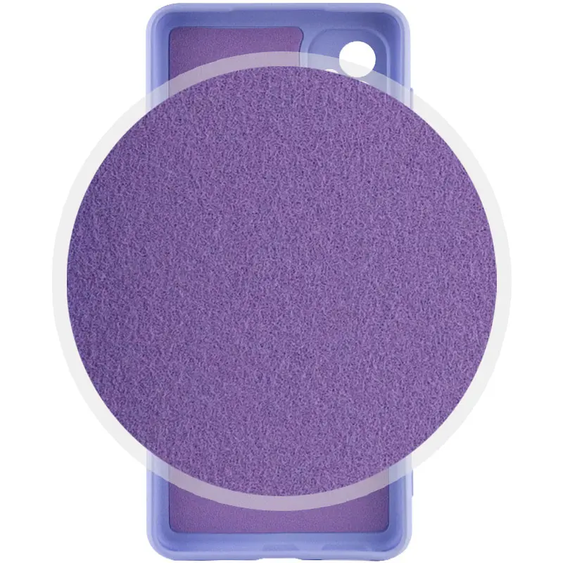 Case TPU GETMAN Liquid Silk Full Camera for Samsung Galaxy A54 5G, Lilac / Dasheen 2, TPU