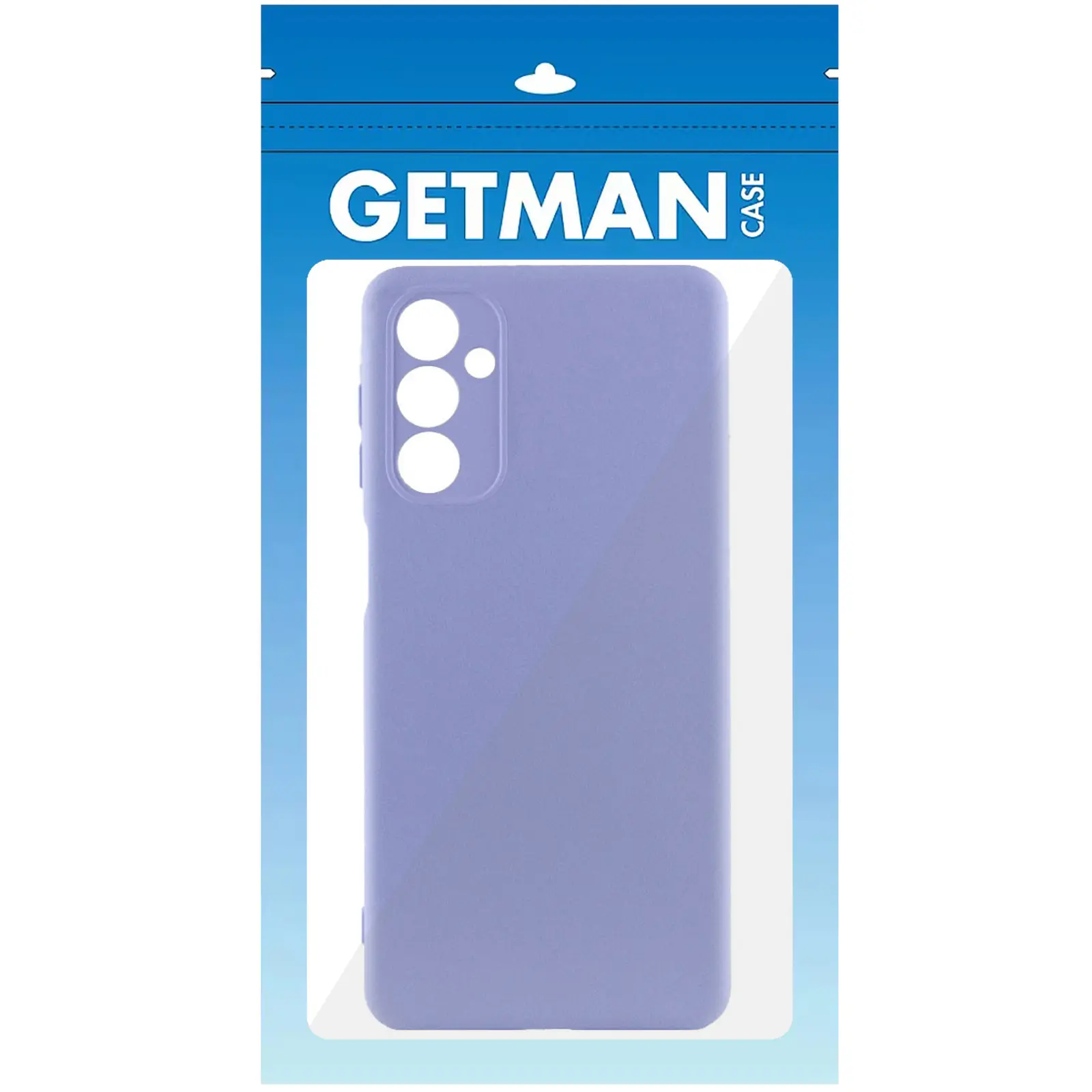 Case TPU GETMAN Liquid Silk Full Camera for Samsung Galaxy A54 5G, Lilac / Dasheen 4, TPU