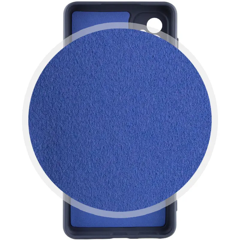 Case TPU GETMAN Liquid Silk Full Camera for Samsung Galaxy A54 5G, Blue / Midnight Blue 2, TPU