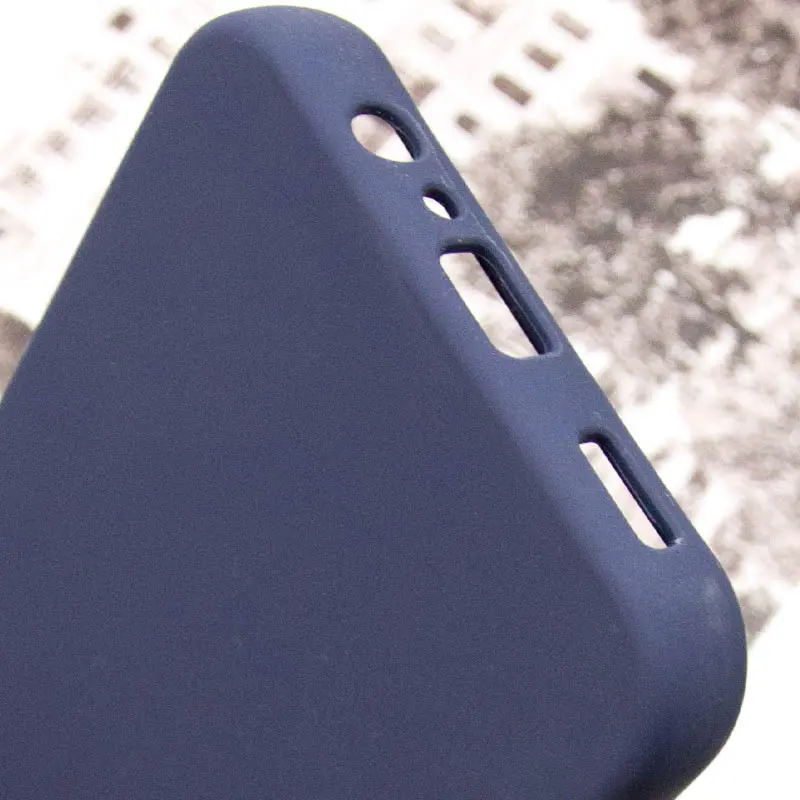 Case TPU GETMAN Liquid Silk Full Camera for Samsung Galaxy A54 5G, Blue / Midnight Blue 6, TPU