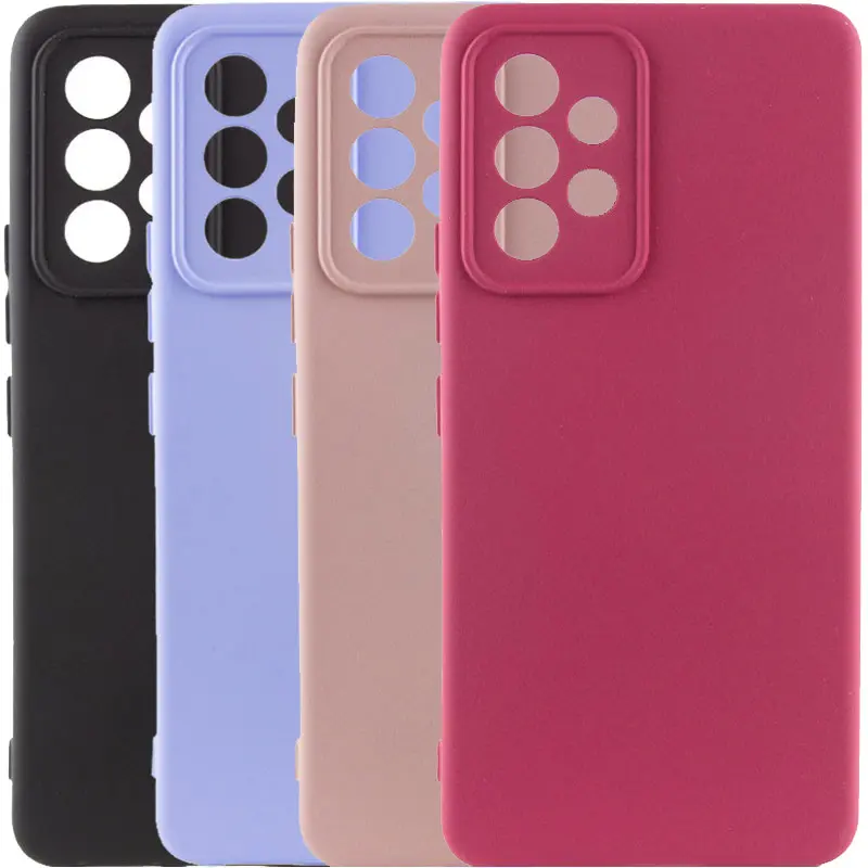 Чехол TPU GETMAN Liquid Silk Full Camera для Samsung Galaxy A53 5G, TPU