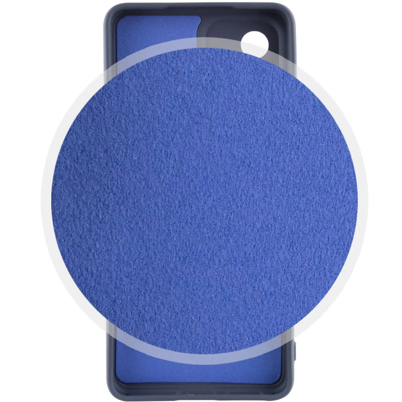 Чехол TPU GETMAN Liquid Silk Full Camera для Samsung Galaxy A53 5G, Синий / Midnight Blue 2, TPU
