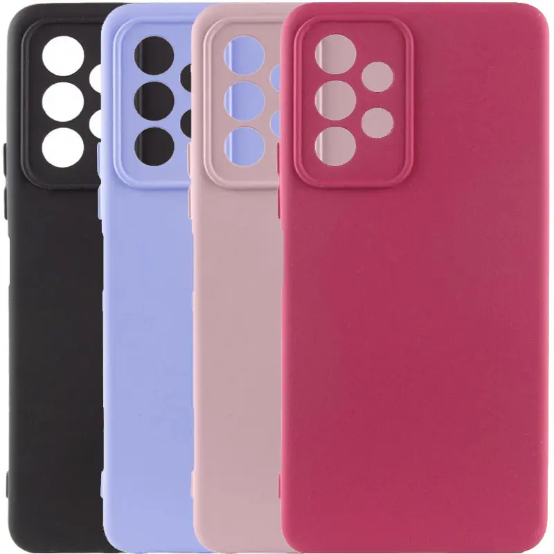 Etui TPU GETMAN Liquid Silk Full Camera do Samsung Galaxy A33 5G, TPU