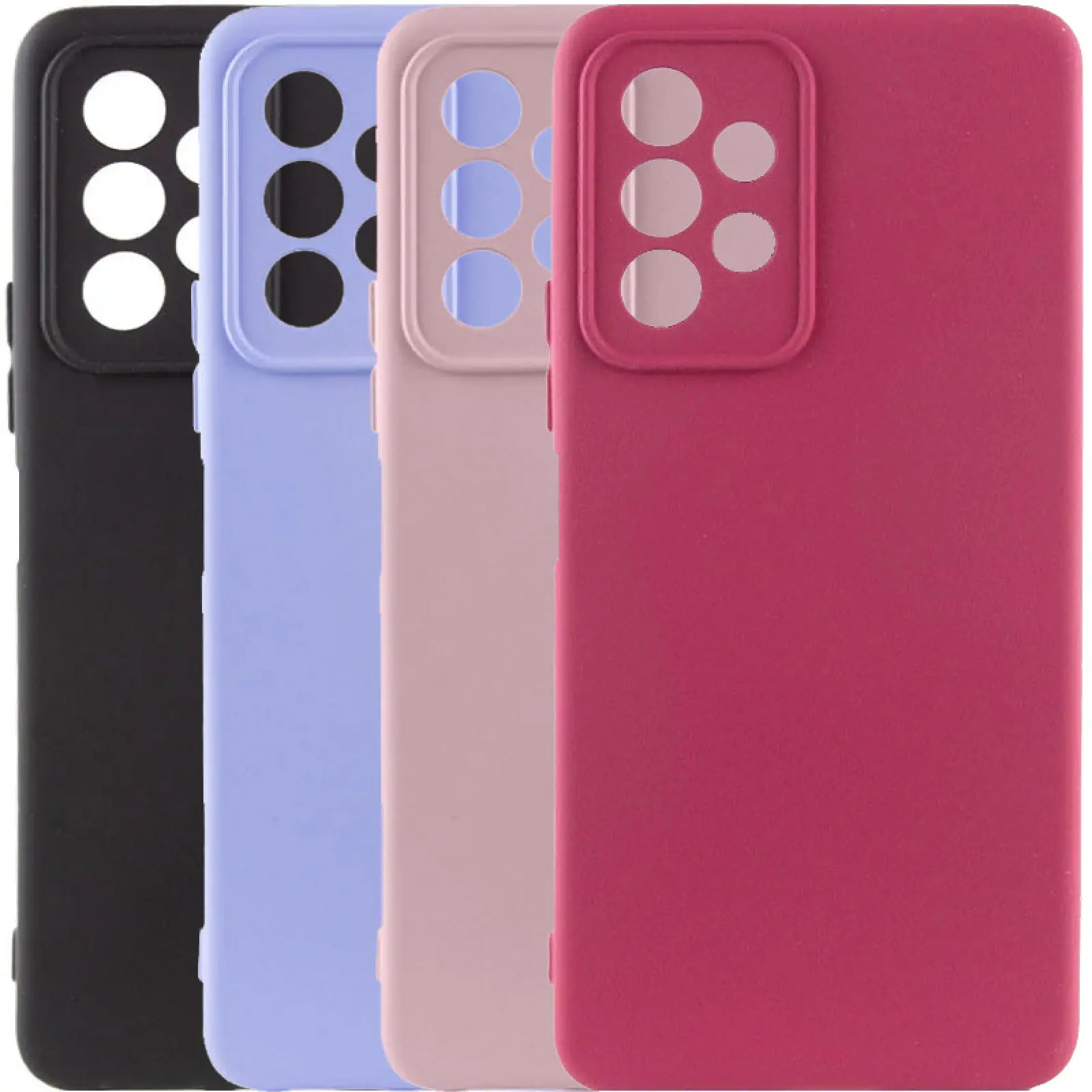 Etui TPU GETMAN Liquid Silk Full Camera do Samsung Galaxy A33 5G, TPU