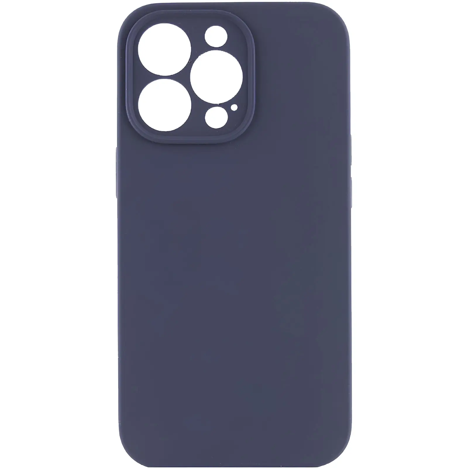 Чохол TPU GETMAN Liquid Silk Full Camera для Apple iPhone 14 Pro (6.1"), Синій / Midnight Blue, TPU
