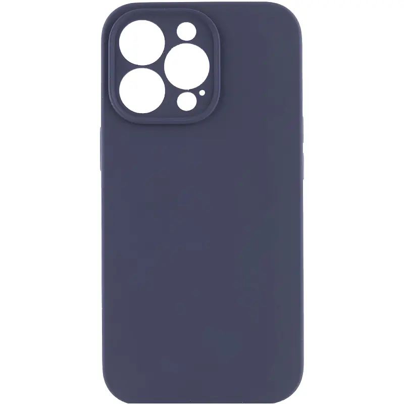 Etui TPU GETMAN Liquid Silk Full Camera do Apple iPhone 14 Pro Max (6.7"), Niebieski / Midnight Blue, TPU
