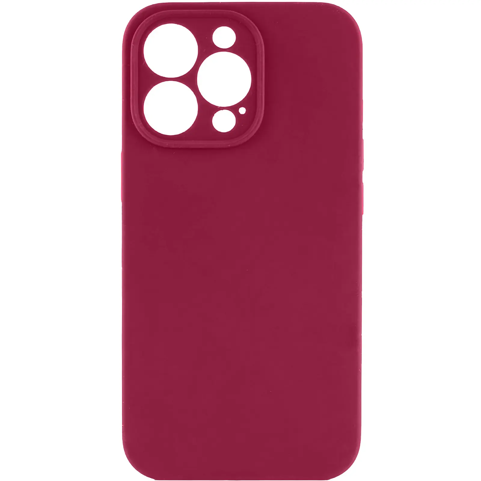Etui TPU GETMAN Liquid Silk Full Camera do Apple iPhone 15 Pro (6.1"), Bordeaux / Plum, TPU