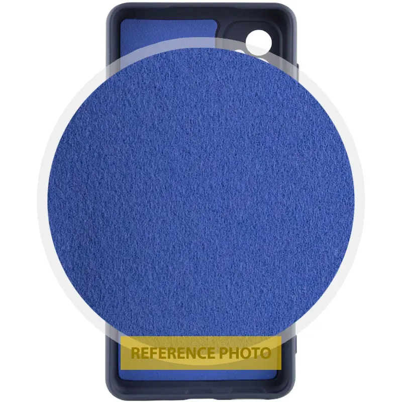 Case TPU GETMAN Liquid Silk Full Camera for Samsung Galaxy A05s, Blue / Midnight Blue 3, TPU