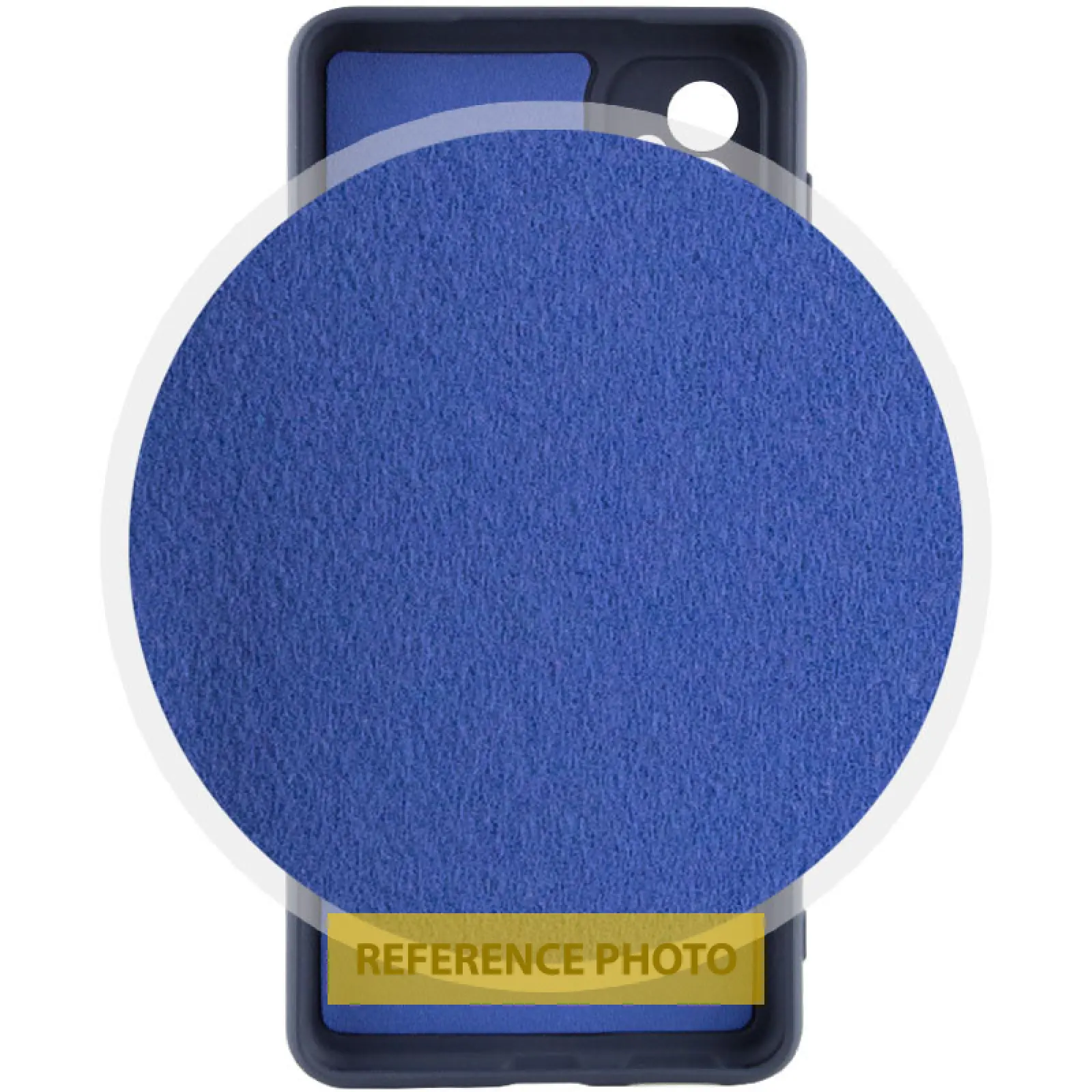 Case TPU GETMAN Liquid Silk Full Camera for Samsung Galaxy A05s, Blue / Midnight Blue 3, TPU