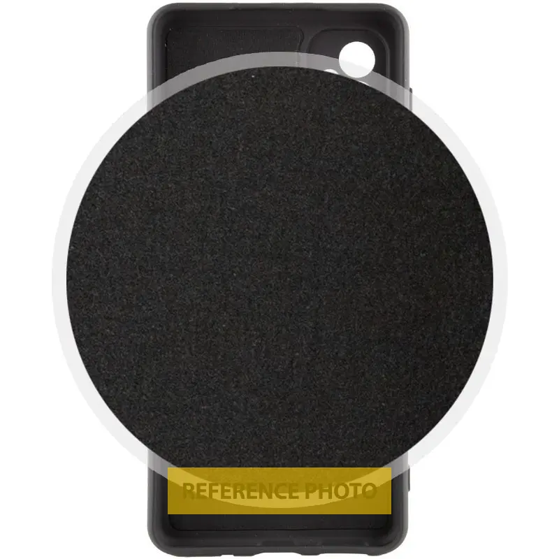 Case TPU GETMAN Liquid Silk Full Camera for Samsung Galaxy A05s, Black 2, TPU