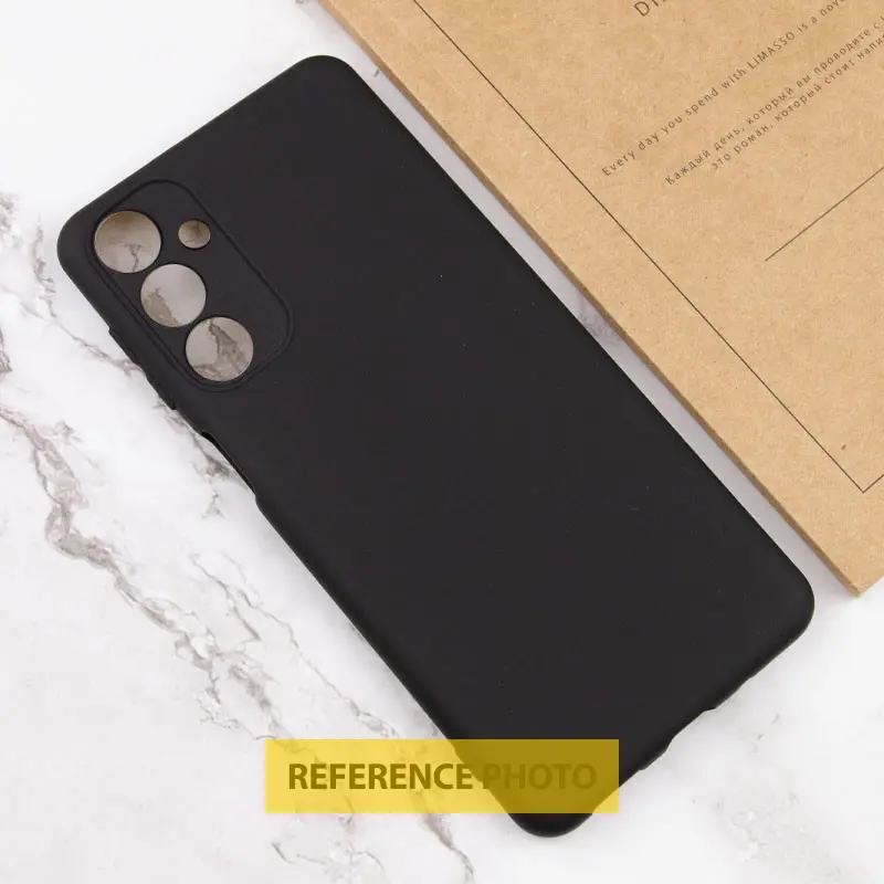 Case TPU GETMAN Liquid Silk Full Camera for Samsung Galaxy A05s, Black 3, TPU