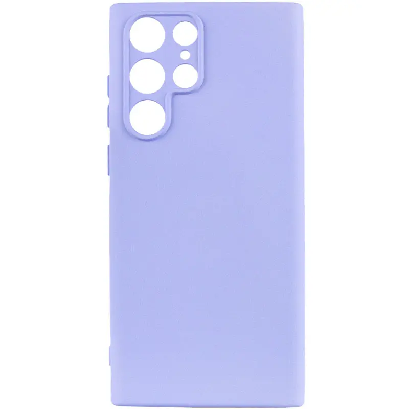 Etui TPU GETMAN Liquid Silk Full Camera do Samsung Galaxy S24 Ultra, Lilac / Dasheen 1, TPU