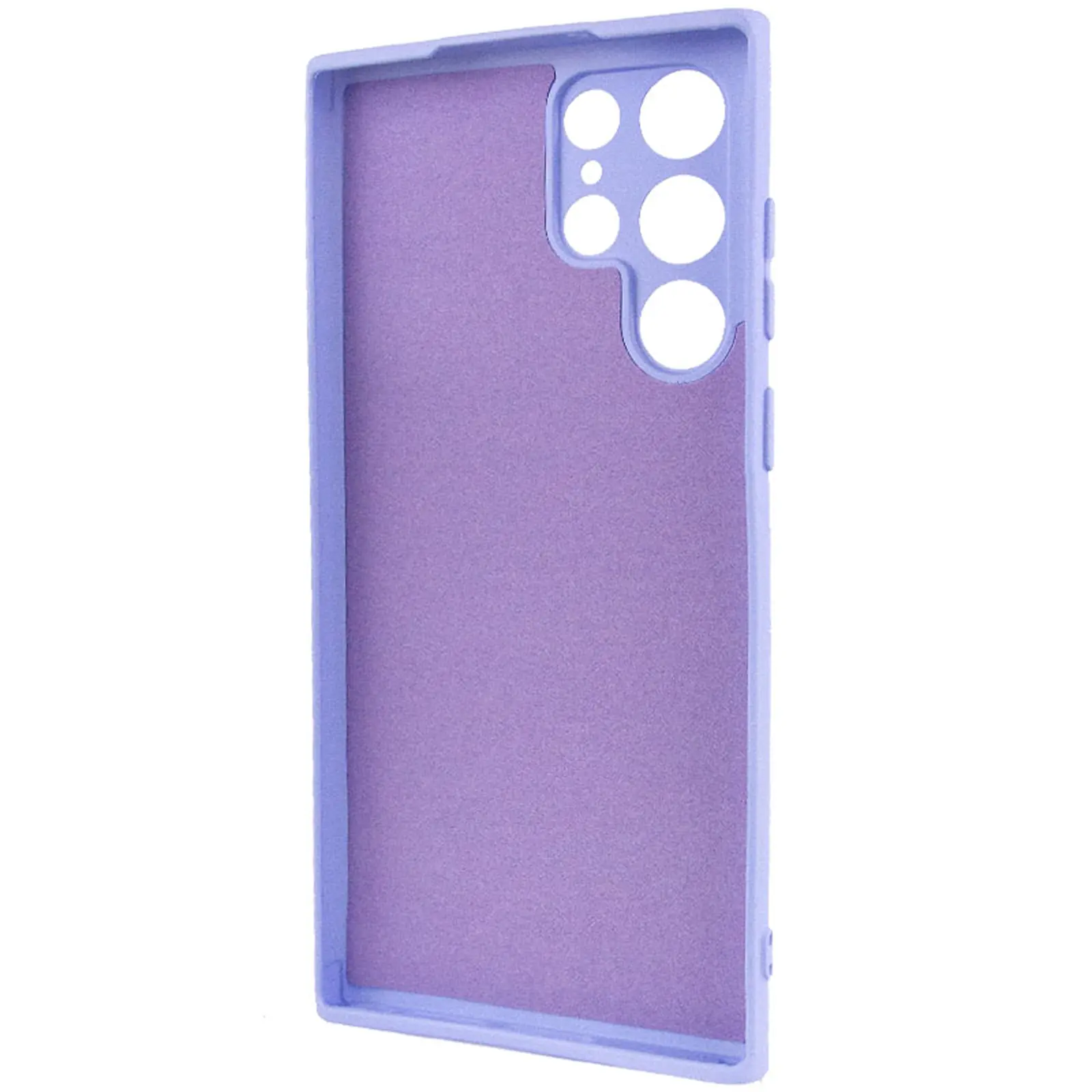 Etui TPU GETMAN Liquid Silk Full Camera do Samsung Galaxy S24 Ultra, Lilac / Dasheen 3, TPU