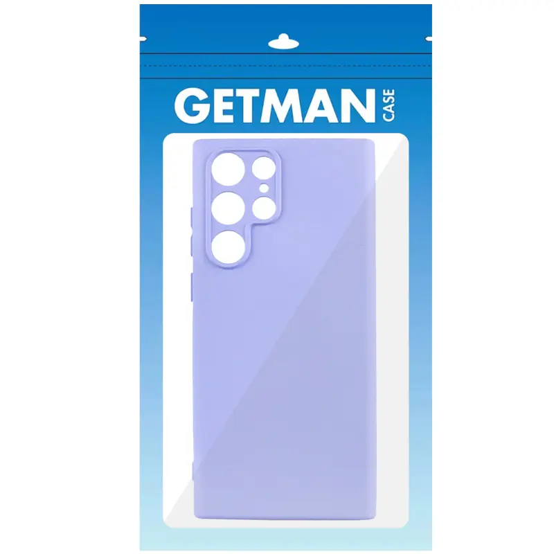 Etui TPU GETMAN Liquid Silk Full Camera do Samsung Galaxy S24 Ultra, Lilac / Dasheen 4, TPU