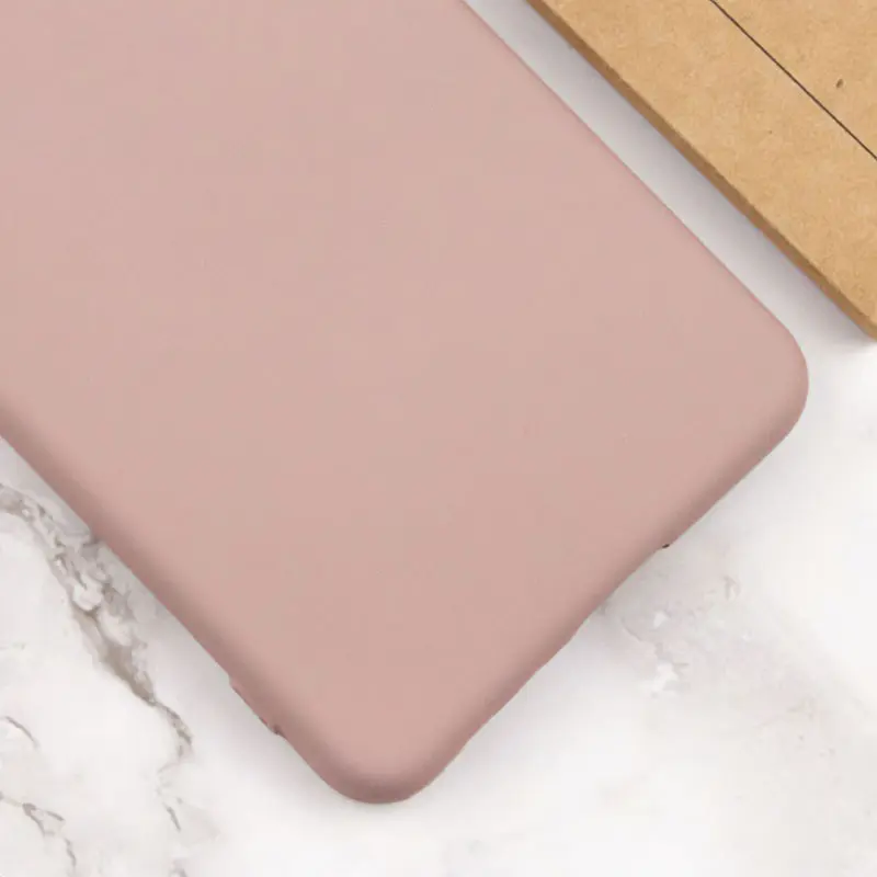 Etui TPU GETMAN Liquid Silk Full Camera do Xiaomi Redmi Note 13 4G, Różowy / Pink Sand 1, TPU