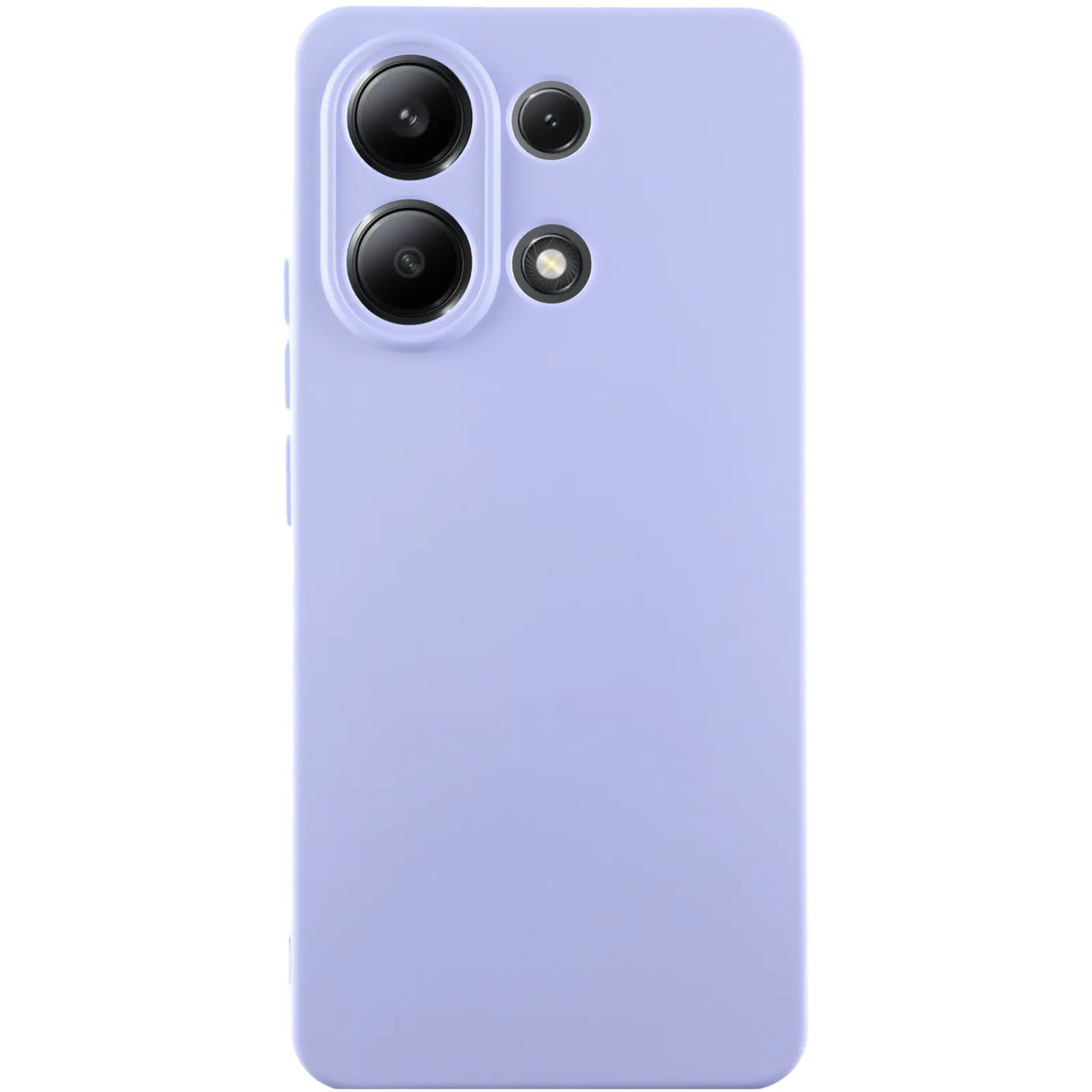 Etui TPU GETMAN Liquid Silk Full Camera do Xiaomi Redmi Note 13 4G, Lilac / Dasheen, TPU