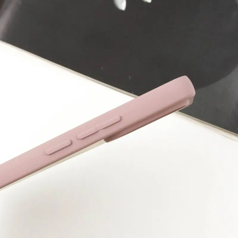 Case TPU GETMAN Liquid Silk Full Camera for Xiaomi Redmi Note 13 Pro 4G / Poco M6 Pro 4G / Note 14S, Pink / Pink Sand 2, TPU