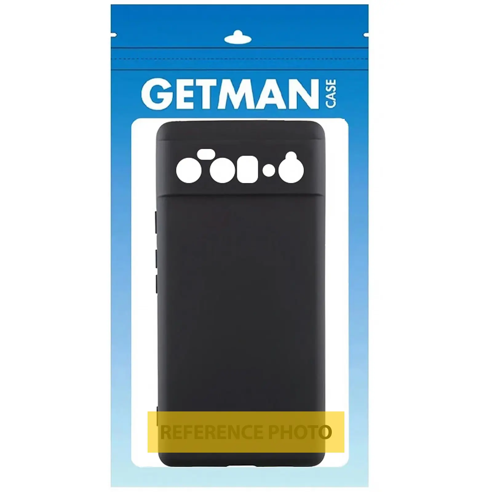 Etui TPU GETMAN Liquid Silk Full Camera do Google Pixel 9 Pro, Czarny / Black 1, TPU