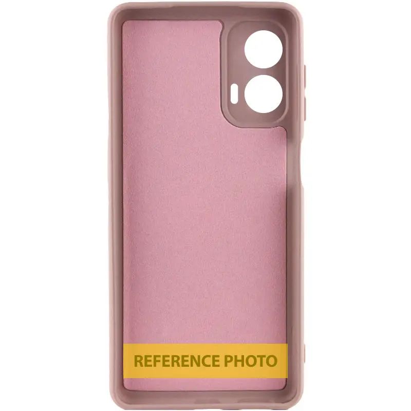 Etui TPU GETMAN Liquid Silk Full Camera do Motorola Moto G24, Różowy / Pink Sand 2, TPU