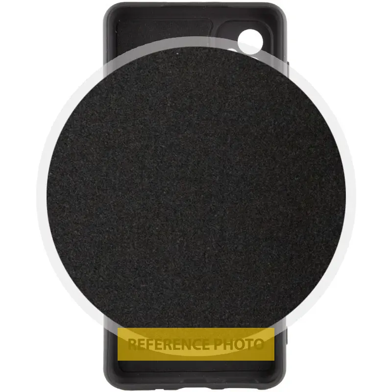 Etui TPU GETMAN Liquid Silk Full Camera do Motorola Moto G24, Czarny / Black 2, TPU