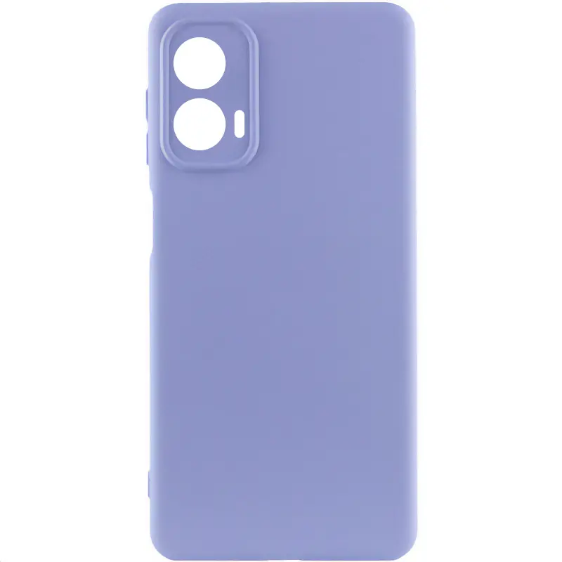 Etui TPU GETMAN Liquid Silk Full Camera do Motorola Moto G24, Lilac / Dasheen, TPU