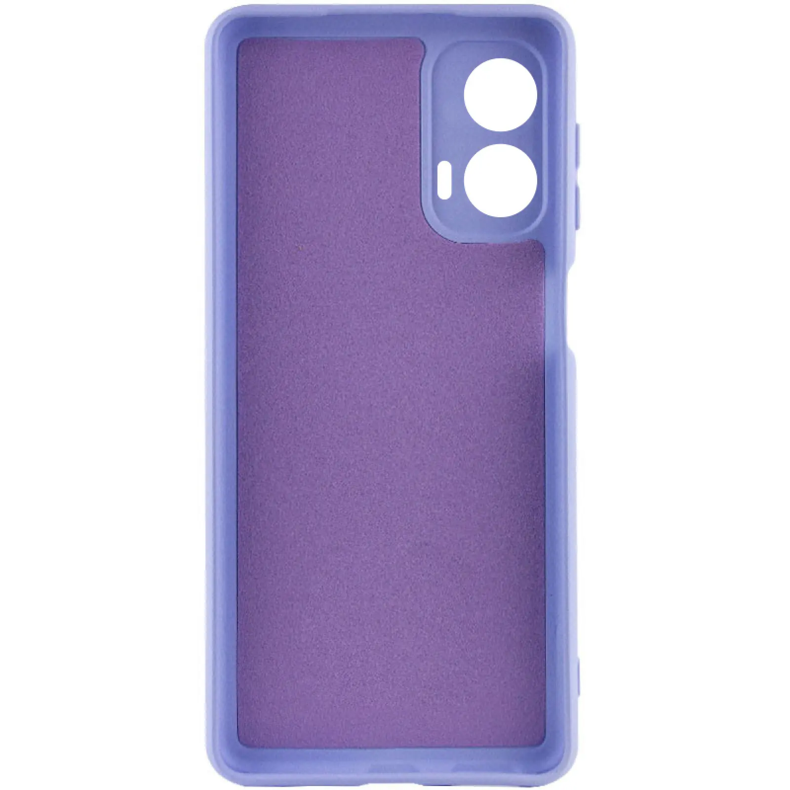 Etui TPU GETMAN Liquid Silk Full Camera do Motorola Moto G24, Lilac / Dasheen 2, TPU
