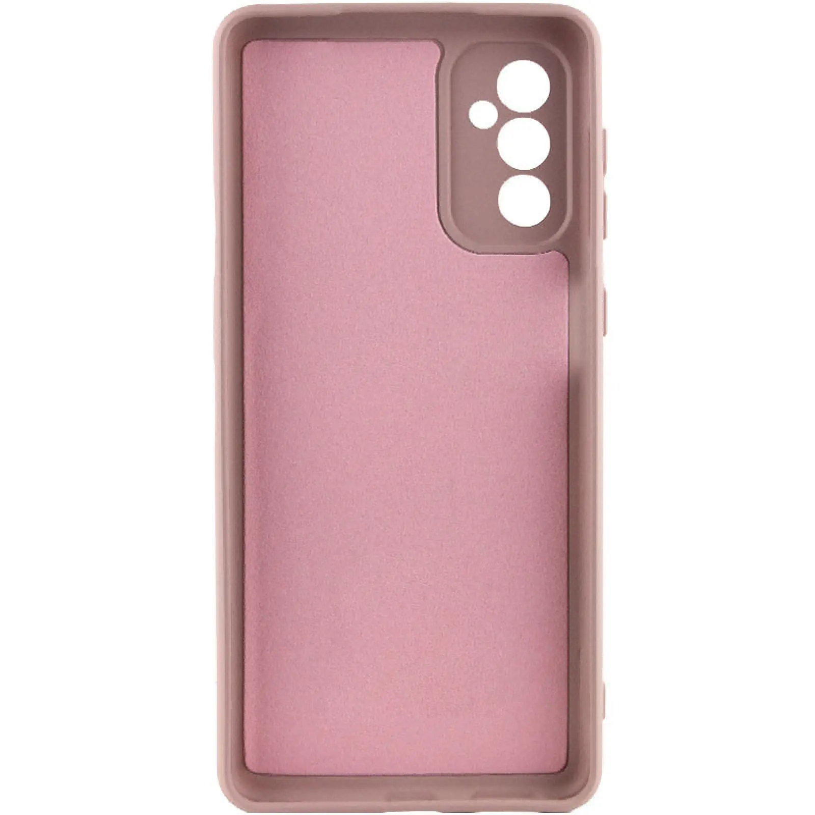 Etui TPU GETMAN Liquid Silk Full Camera do Samsung Galaxy A55, Różowy / Pink Sand 1, TPU