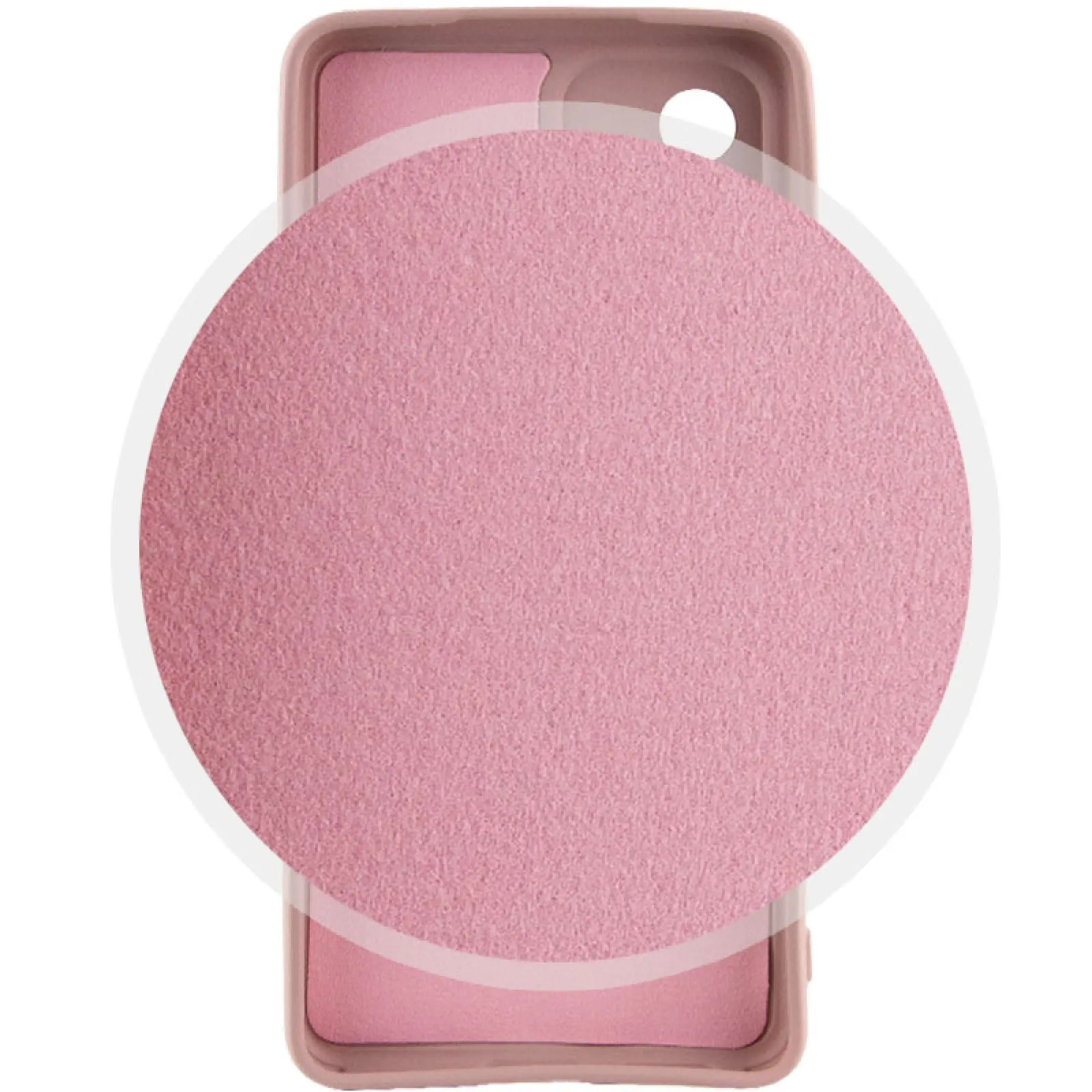 Etui TPU GETMAN Liquid Silk Full Camera do Samsung Galaxy A55, Różowy / Pink Sand 2, TPU
