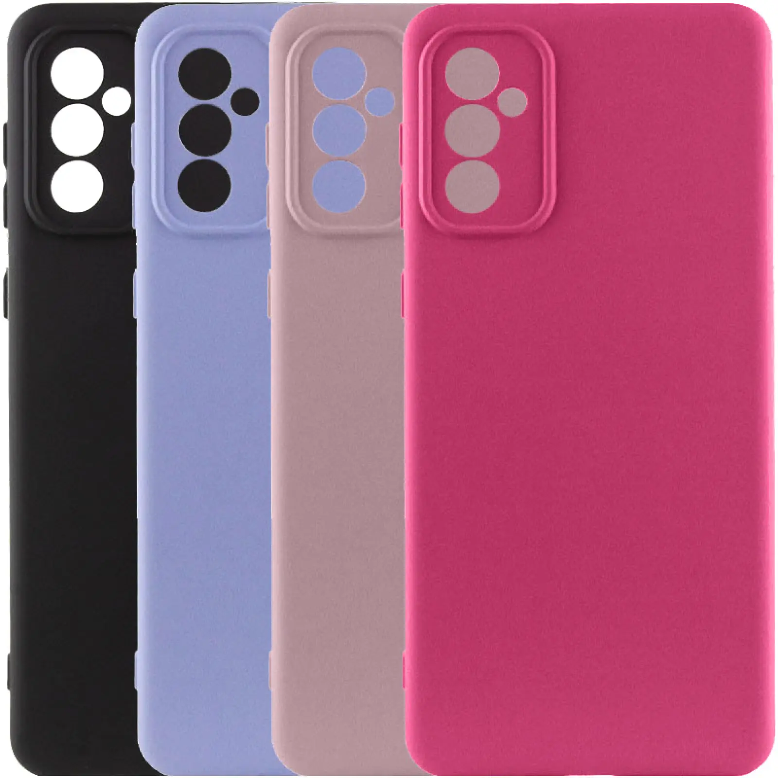 Чохол TPU GETMAN Liquid Silk Full Camera для Samsung Galaxy A35, TPU