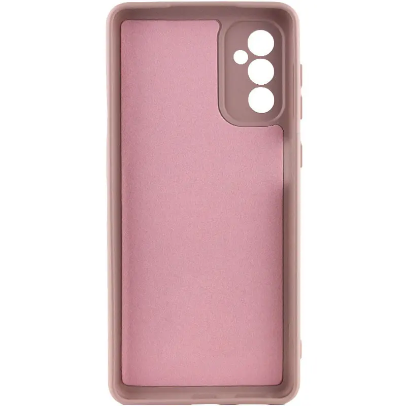 Чохол TPU GETMAN Liquid Silk Full Camera для Samsung Galaxy A35, Рожевий / Pink Sand 1, TPU