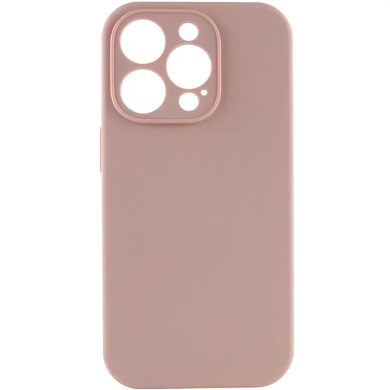 Etui TPU GETMAN Liquid Silk Full Camera do Apple iPhone 16 Pro (6.3"), Różowy / Pink Sand, TPU