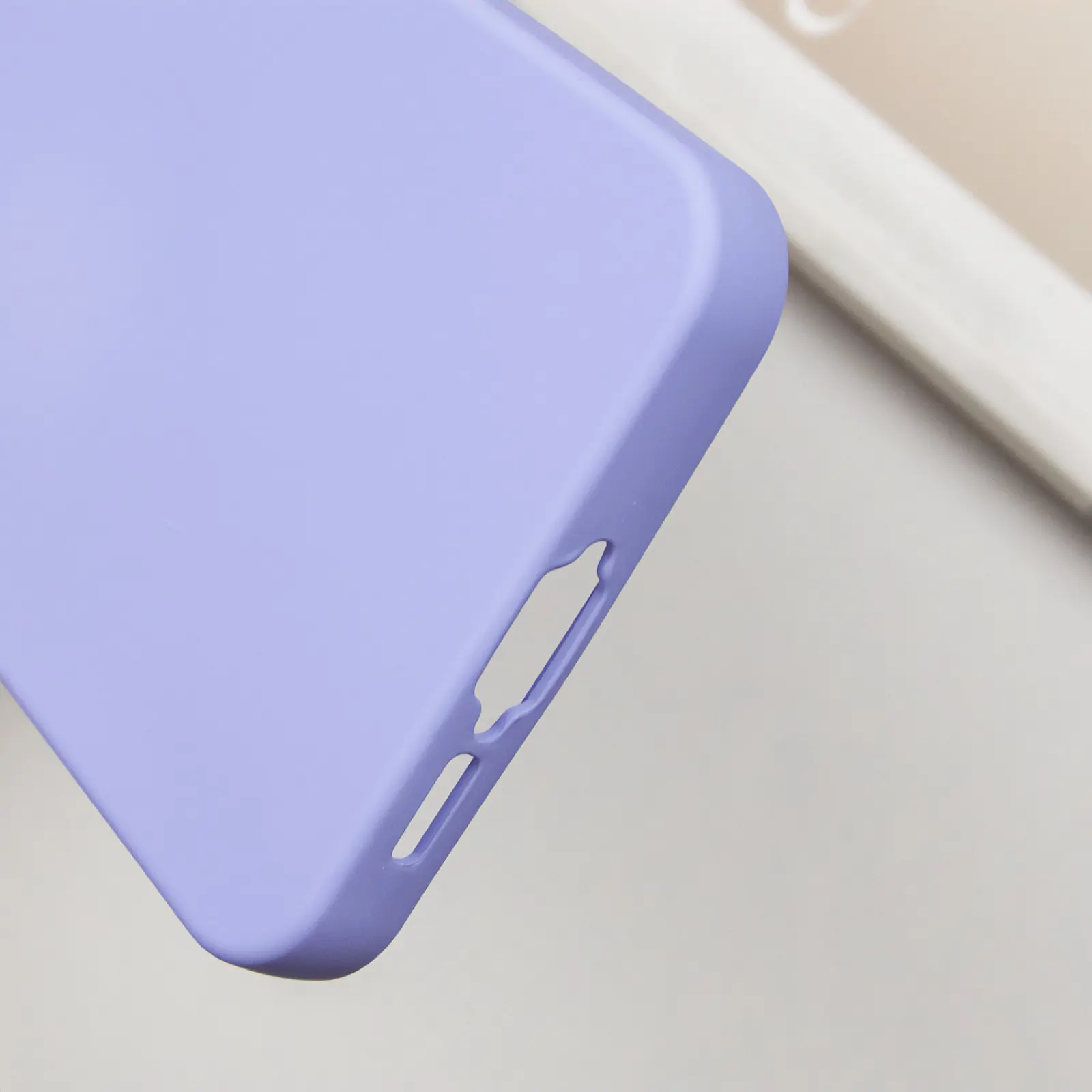 Чохол TPU GETMAN Liquid Silk Full Camera для Samsung Galaxy S24 FE, Бузковий / Dasheen 6, TPU