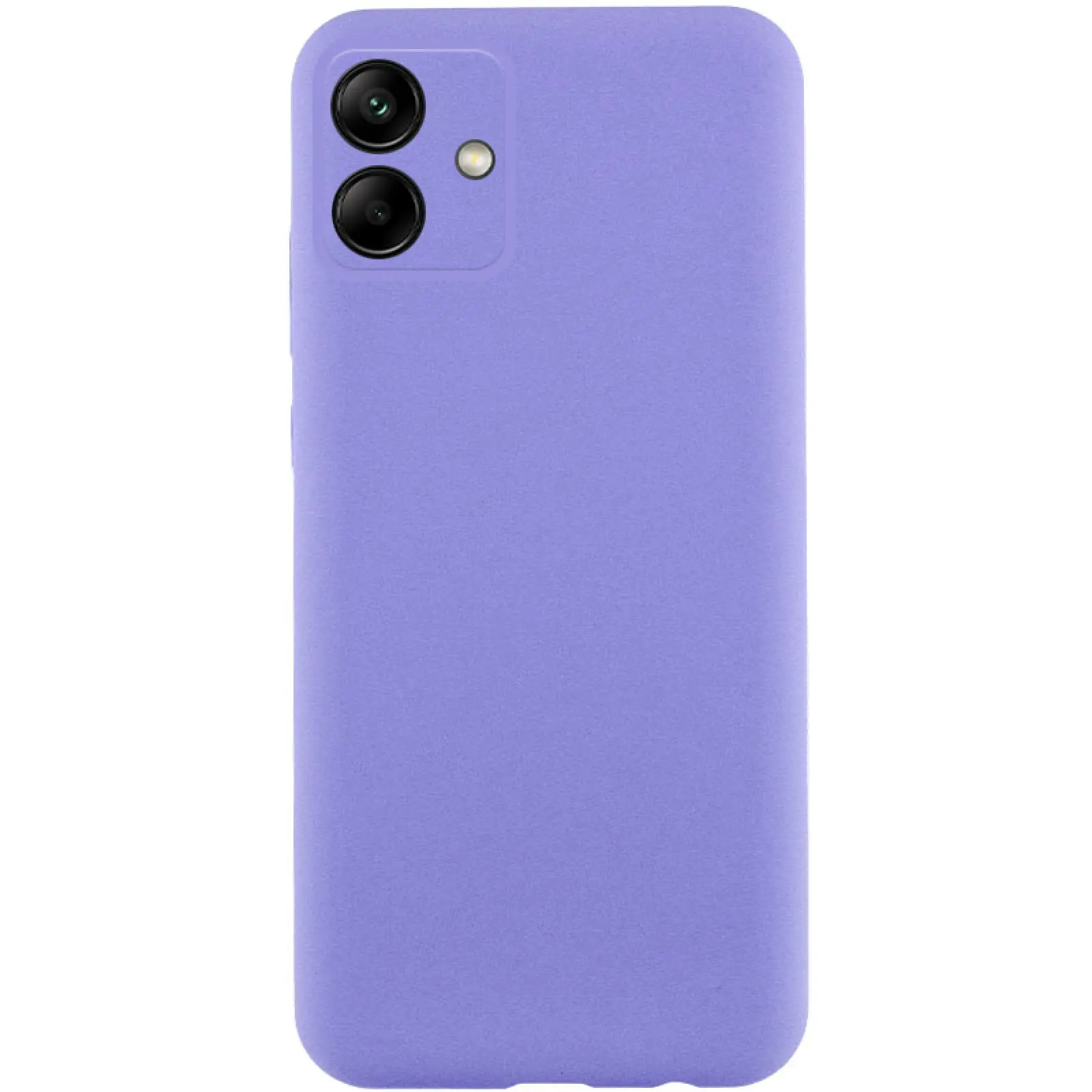 Etui TPU GETMAN Liquid Silk Full Camera do Samsung Galaxy A06, Lilac / Dasheen, TPU