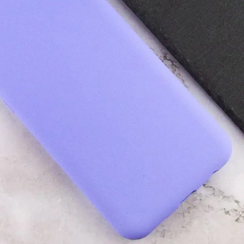 Etui TPU GETMAN Liquid Silk Full Camera do Samsung Galaxy A06, Lilac / Dasheen 2, TPU