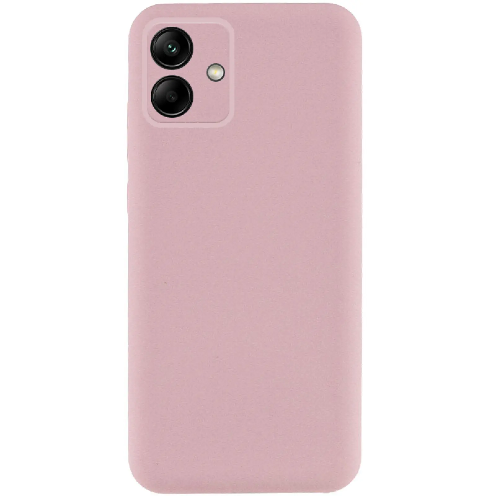 Etui TPU GETMAN Liquid Silk Full Camera do Samsung Galaxy A06, Różowy / Pink Sand, TPU
