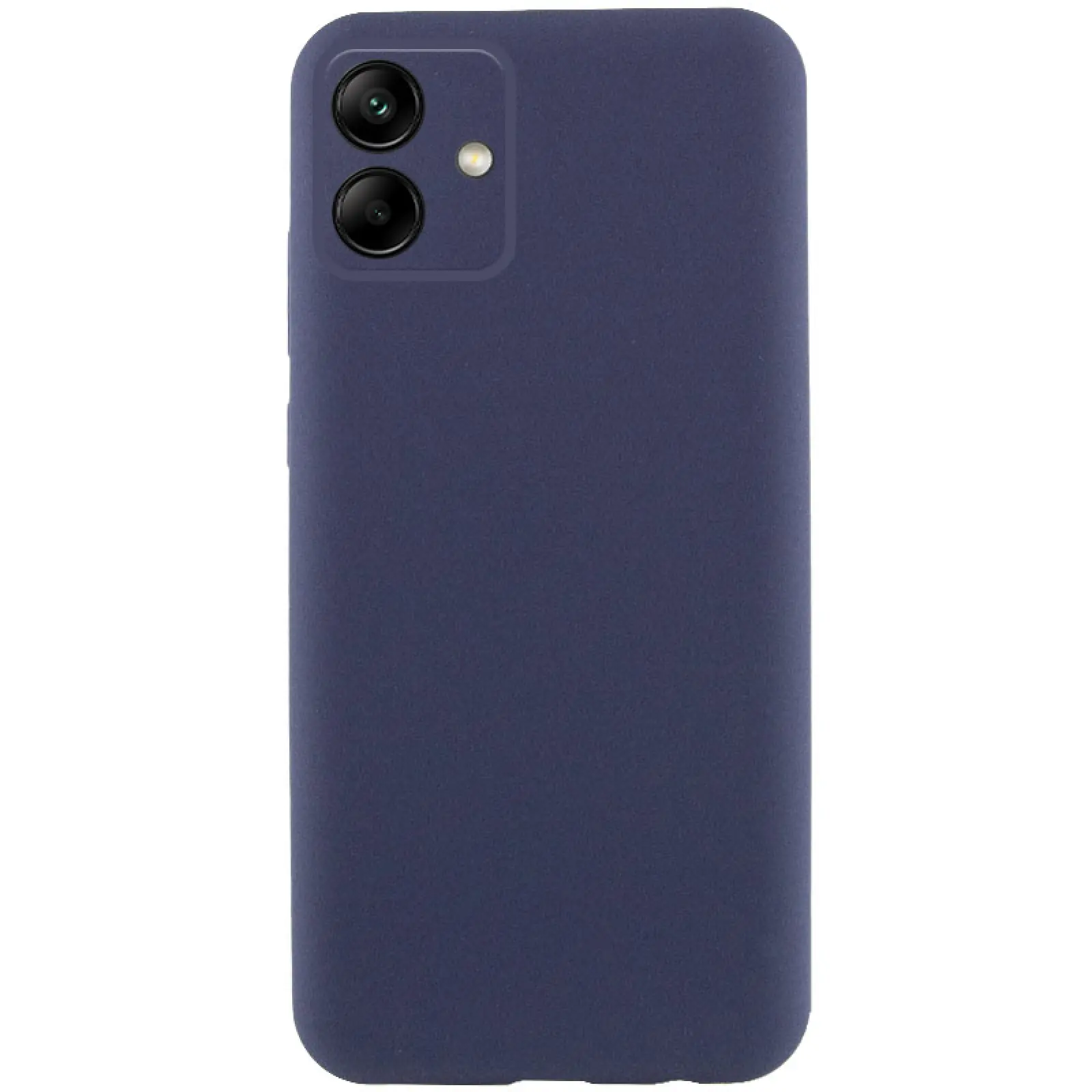 Etui TPU GETMAN Liquid Silk Full Camera do Samsung Galaxy A06, Niebieski / Midnight Blue, TPU