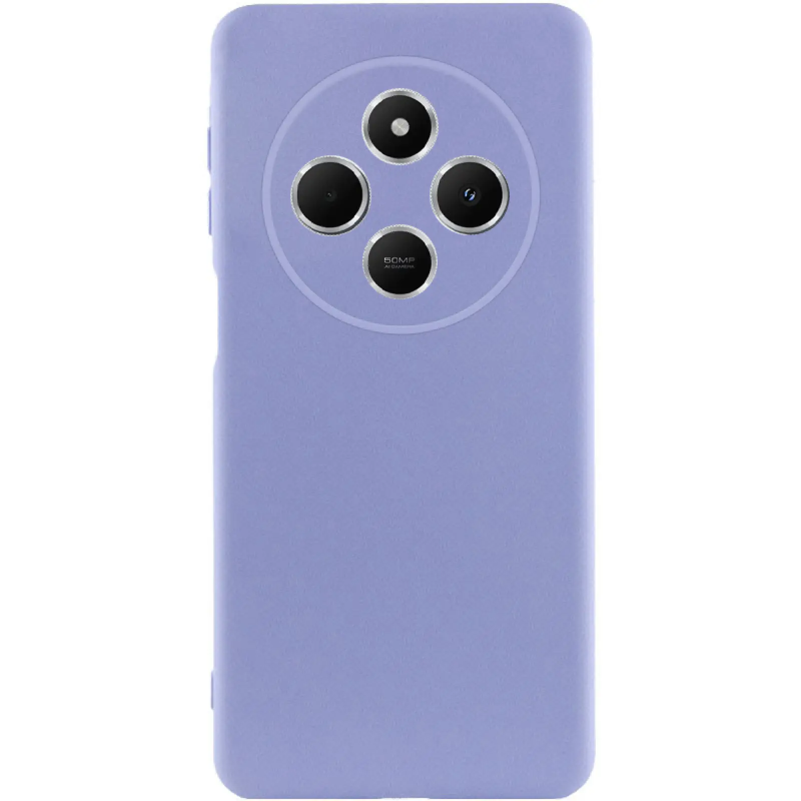 Etui TPU GETMAN Liquid Silk Full Camera do Xiaomi Redmi 14C / Poco C75, Lilac / Dasheen, TPU