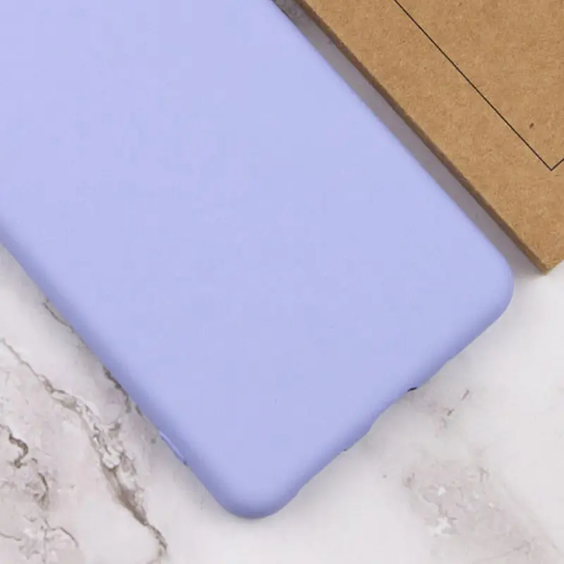 Etui TPU GETMAN Liquid Silk Full Camera do Xiaomi Redmi 14C / Poco C75, Lilac / Dasheen 2, TPU