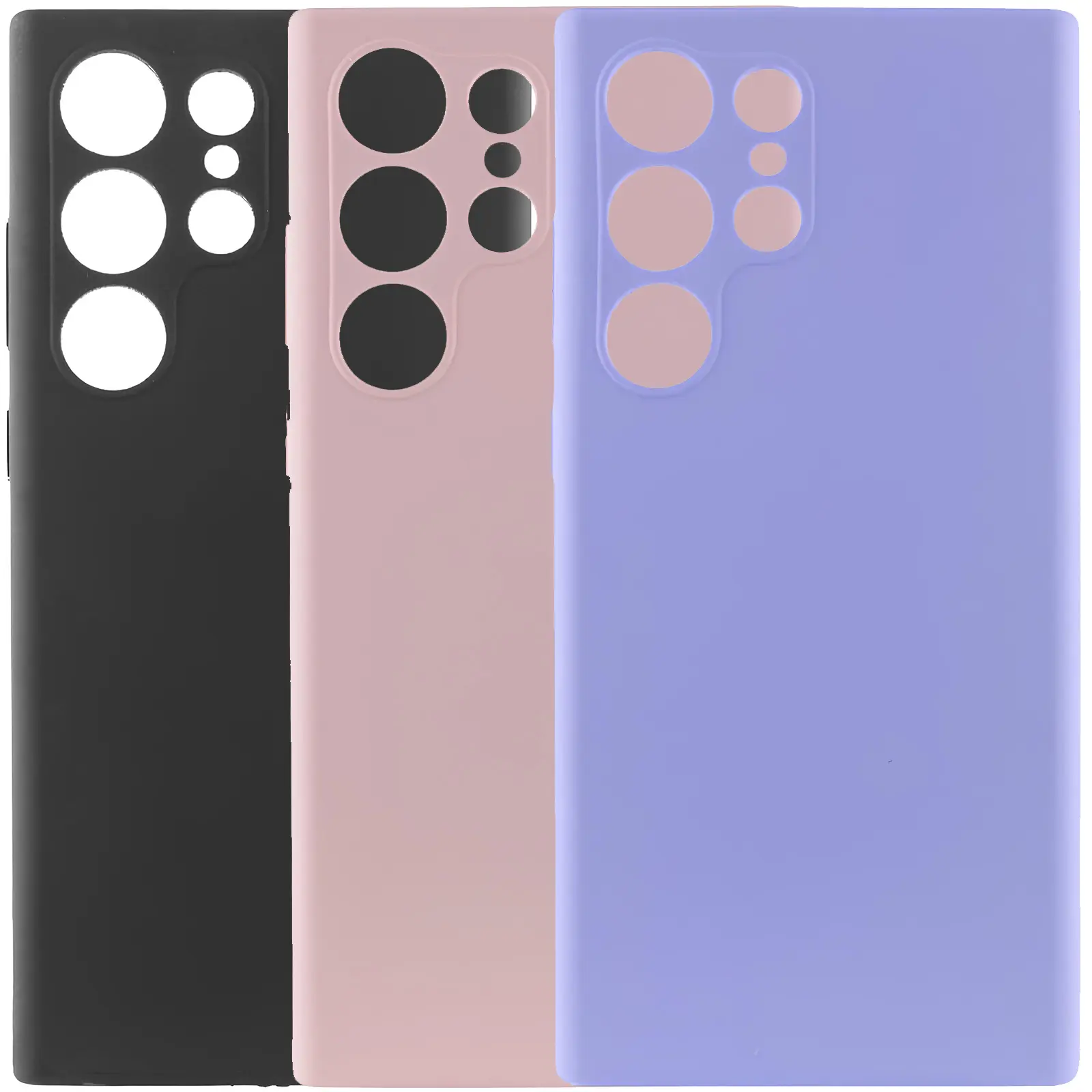 Etui TPU GETMAN Liquid Silk Full Camera do Samsung Galaxy S25 Ultra, TPU