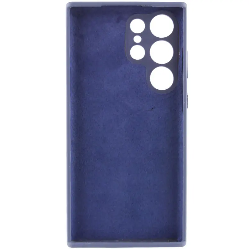 Etui TPU GETMAN Liquid Silk Full Camera do Samsung Galaxy S25 Ultra, Niebieski / Midnight Blue 2, TPU