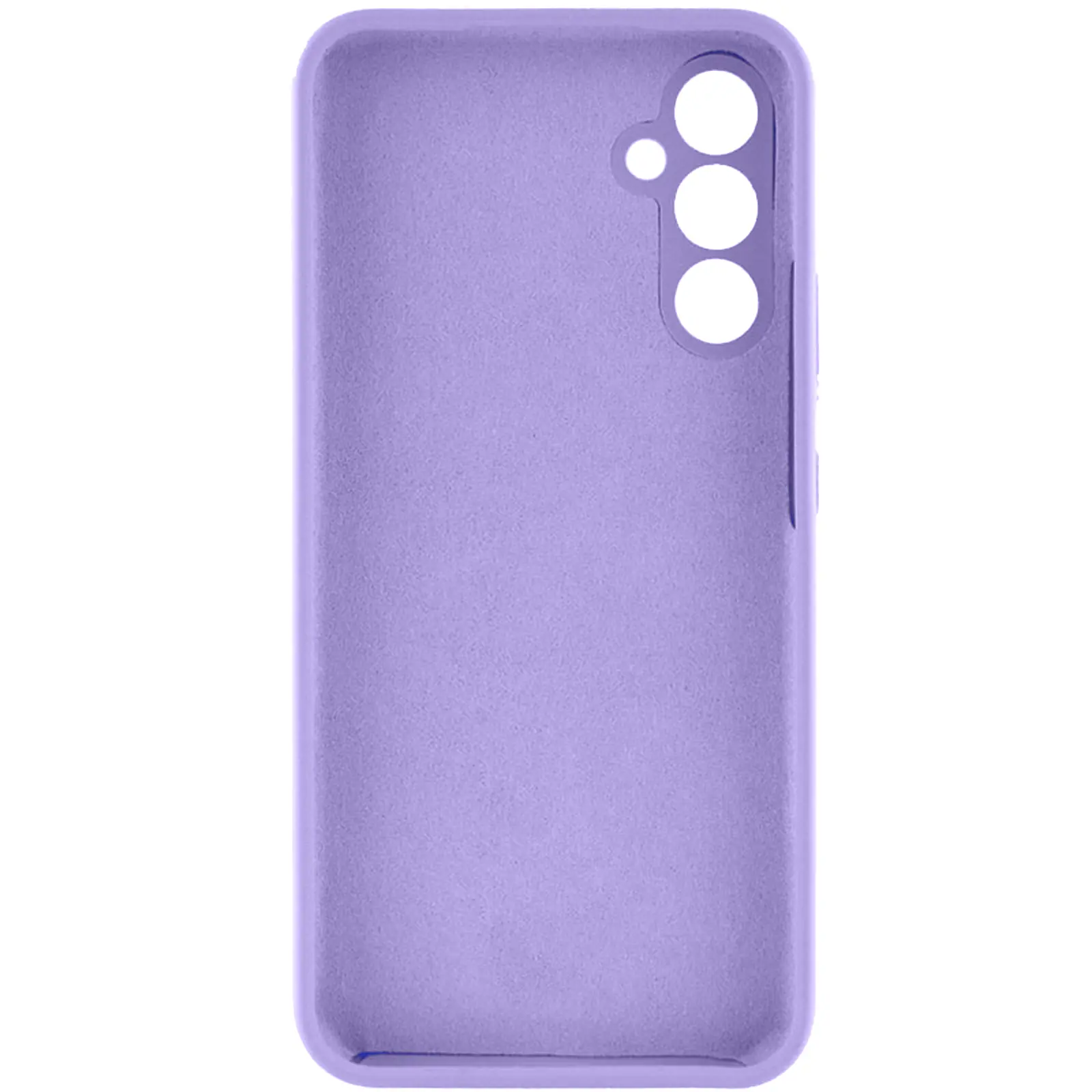 Case TPU GETMAN Liquid Silk Full Camera for Samsung Galaxy S25+ / S24+, Lilac / Dasheen 2, TPU