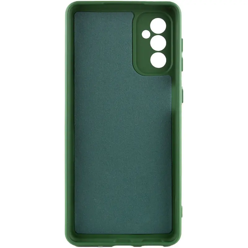 Etui TPU GETMAN Liquid Silk Full Camera do Samsung Galaxy A36 5G, Zielony / Dark green 1, TPU