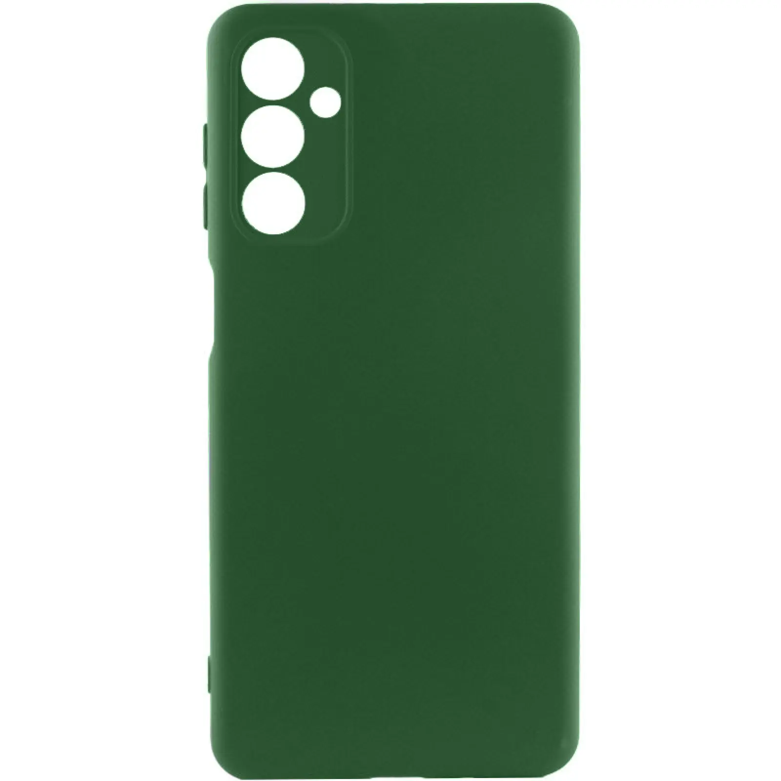 Etui TPU GETMAN Liquid Silk Full Camera do Samsung Galaxy A26 5G, Zielony / Dark green, TPU