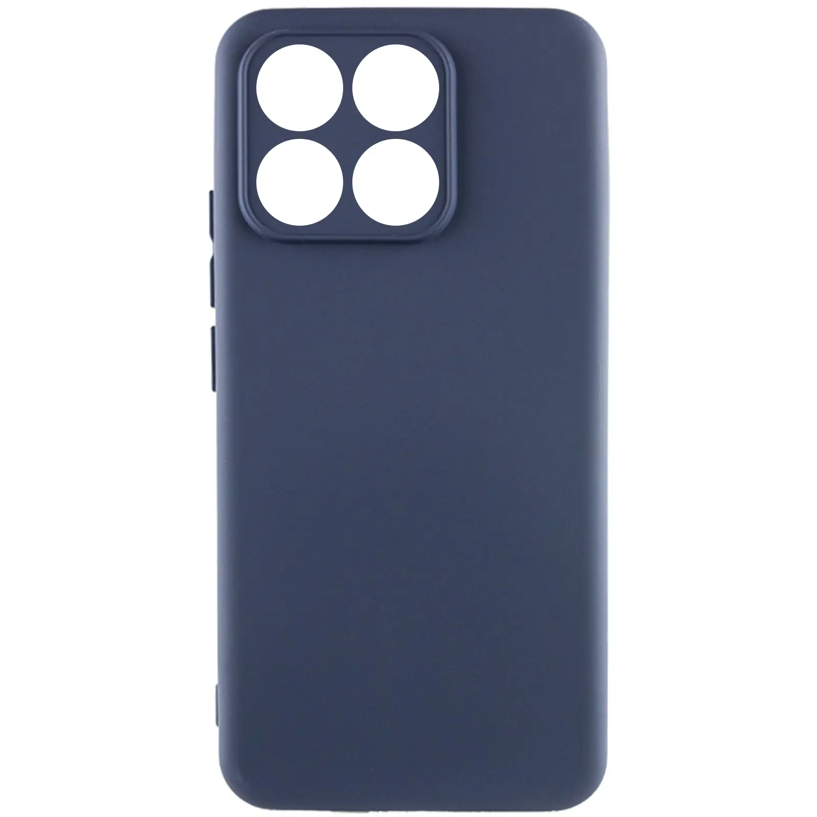 Etui TPU GETMAN Liquid Silk Full Camera do Motorola Moto G15 4G / G15 Power / G17 / G17 Power, Niebieski / Midnight Blue, TPU