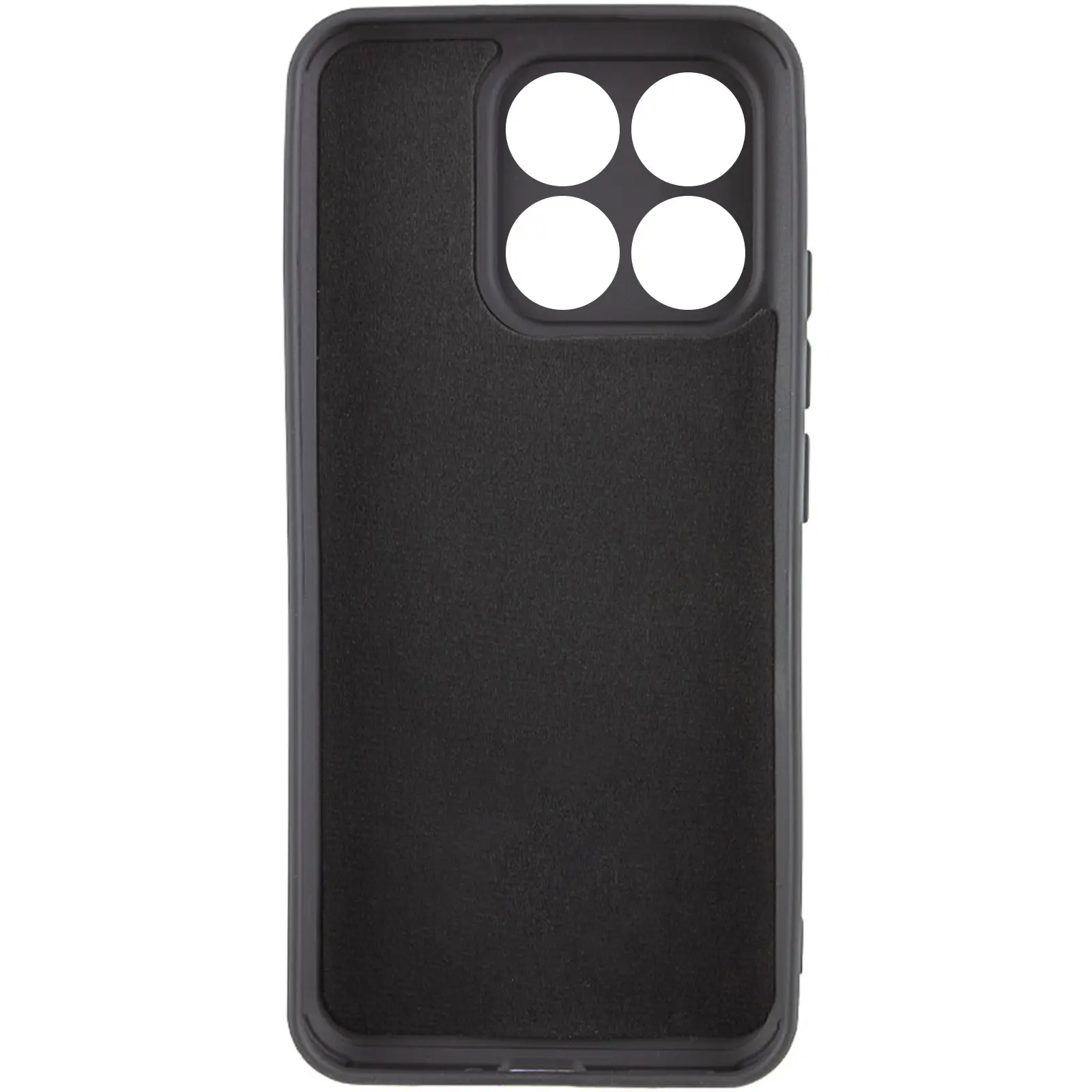 Etui TPU GETMAN Liquid Silk Full Camera do Motorola Moto G15 4G / G15 Power / G17 / G17 Power, Czarny / Black 1, TPU