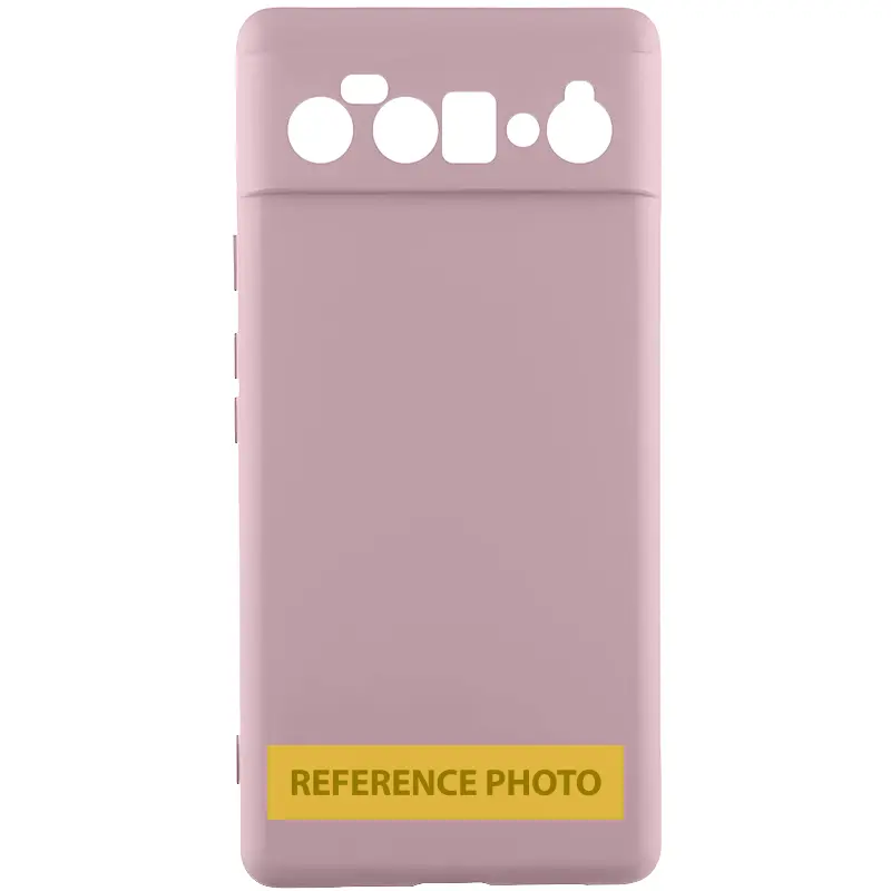 Case TPU GETMAN Liquid Silk Full Camera for Realme C75 4G, Pink / Pink Sand, TPU