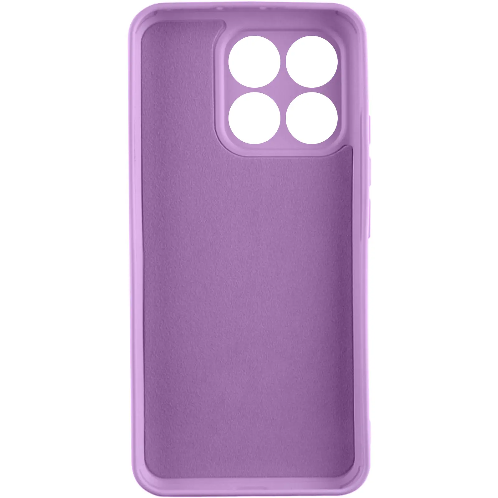 Case TPU GETMAN Liquid Silk Full Camera for Motorola Moto G56 5G, Lilac / Dasheen 1, TPU